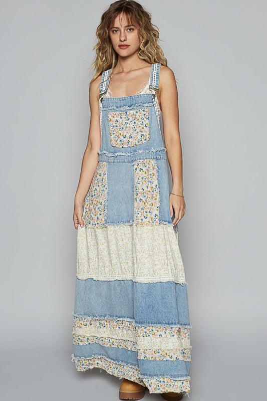 Denim Twill Coverall Dress (REG)