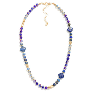 Clover Station Bead Necklace