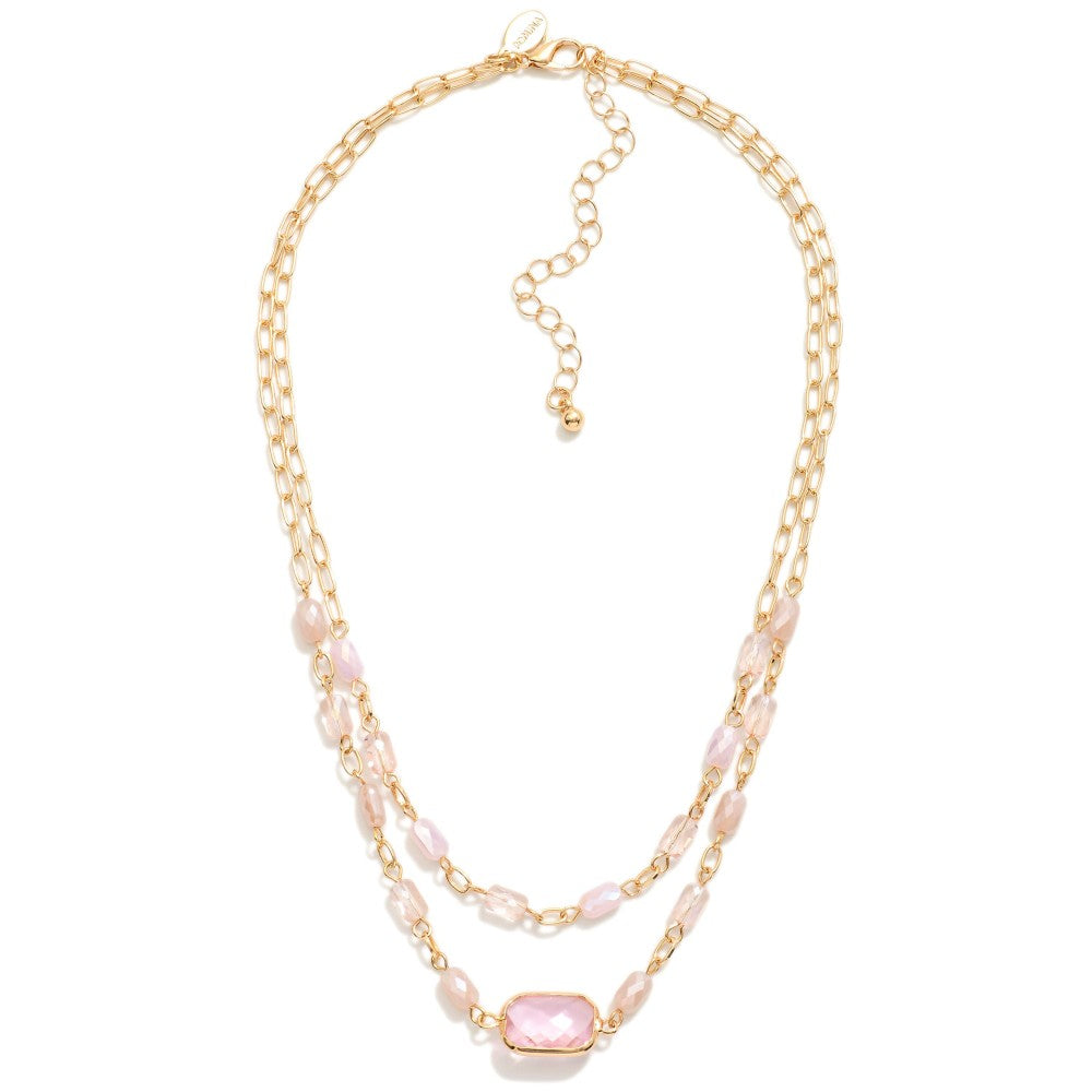 Crystal Glass Necklace