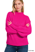 All Around Soft Sweater in Hot Pink (REG)