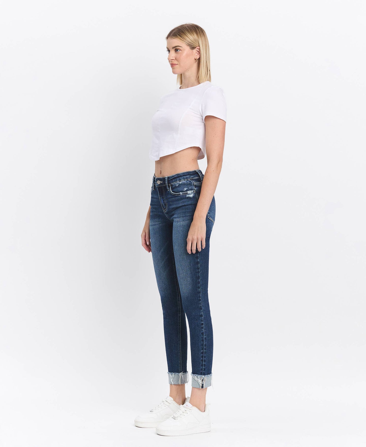 Lovervet Cuffed Skinny Jeans LV1280D (REG)