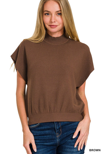 Brown Summer Dolman Sweater (REG)
