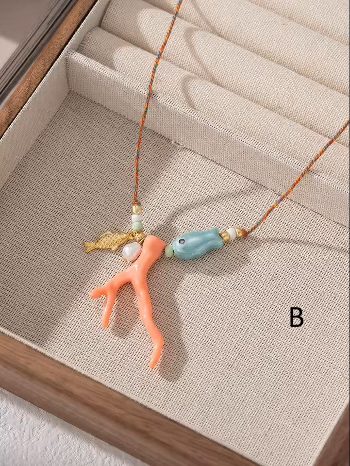 Coral Ocean Necklace