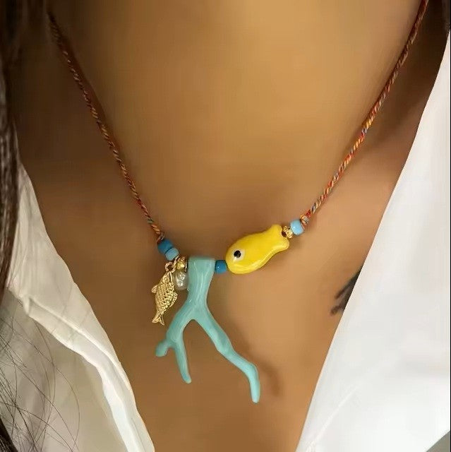 Coral Ocean Necklace