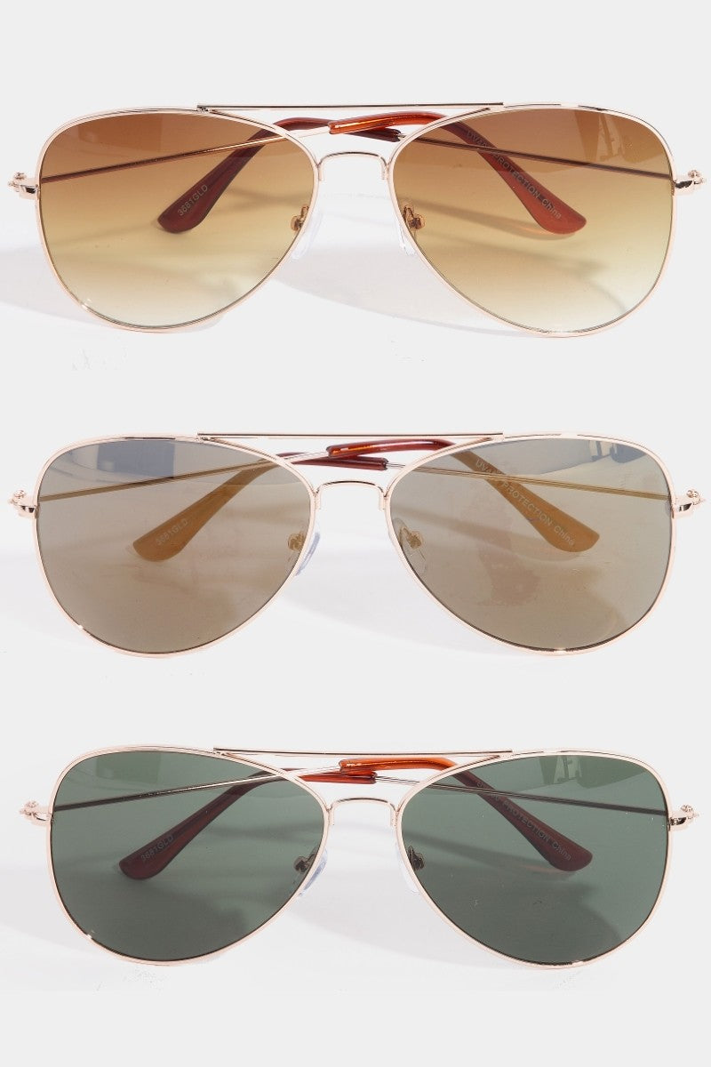 Simple Aviator Sunglasses