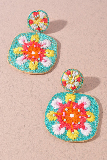 Crochet Dangle Earrings