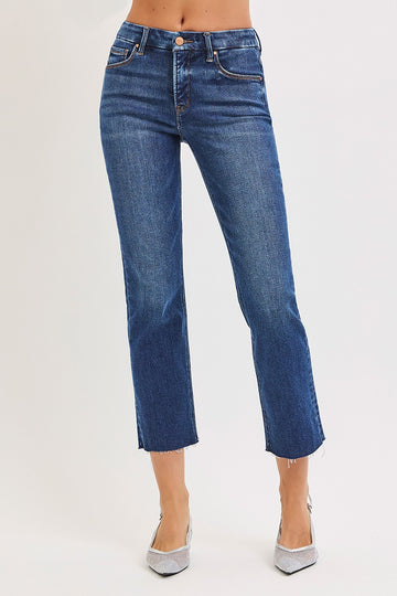 Risen Straight Leg Crop Jeans RDP5903 (REG)