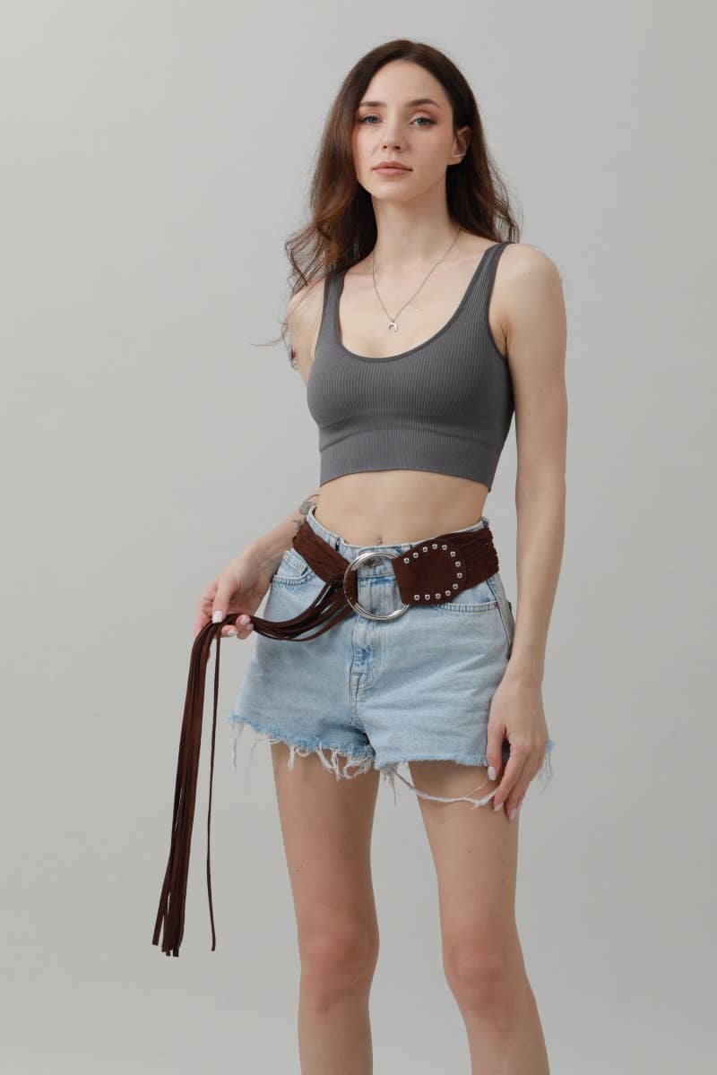 Double Ring Fringe Belt