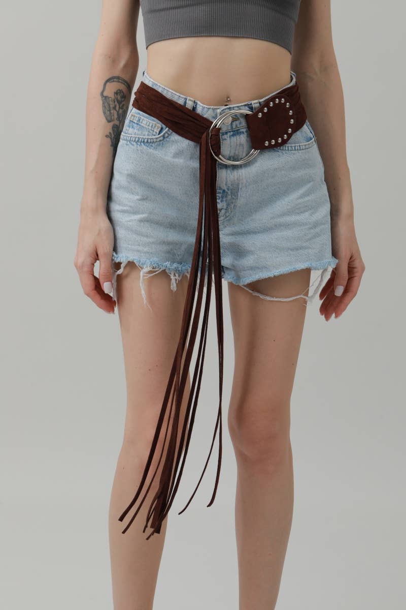 Double Ring Fringe Belt