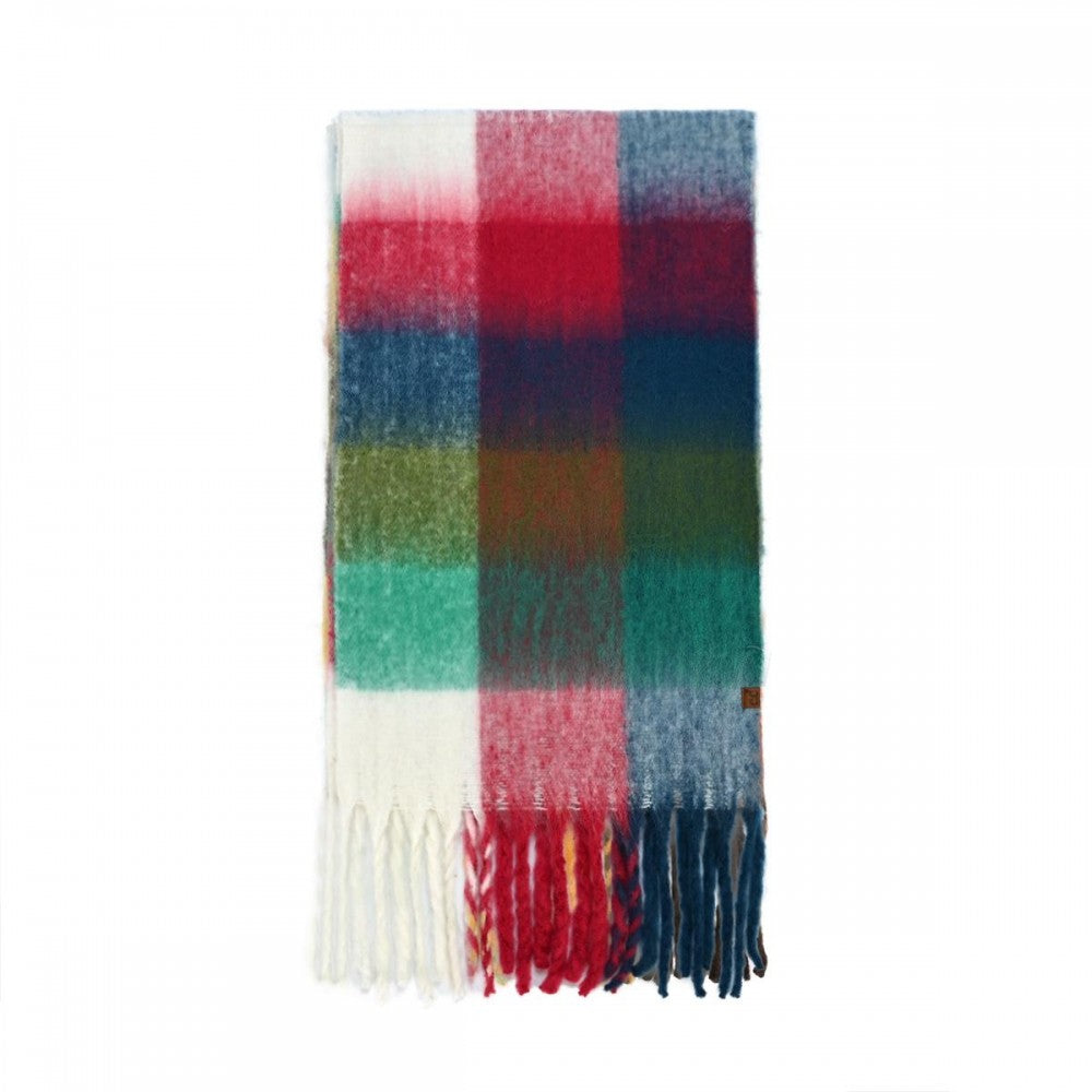 C.C. Checkered Scarf