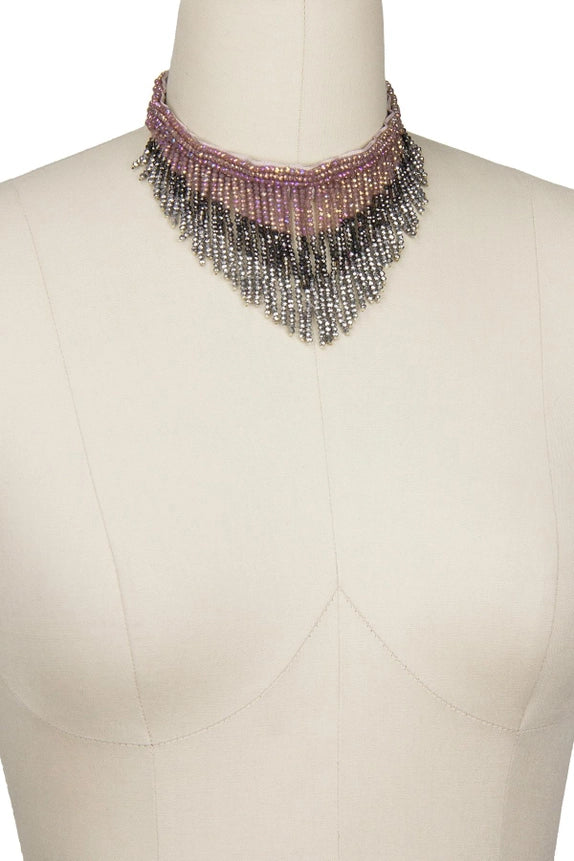 Striking Crystal Choker Necklace