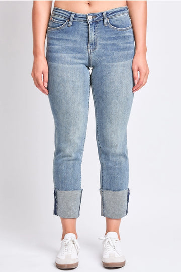 Dixie Mega Cuff Straight Jeans (P023360)