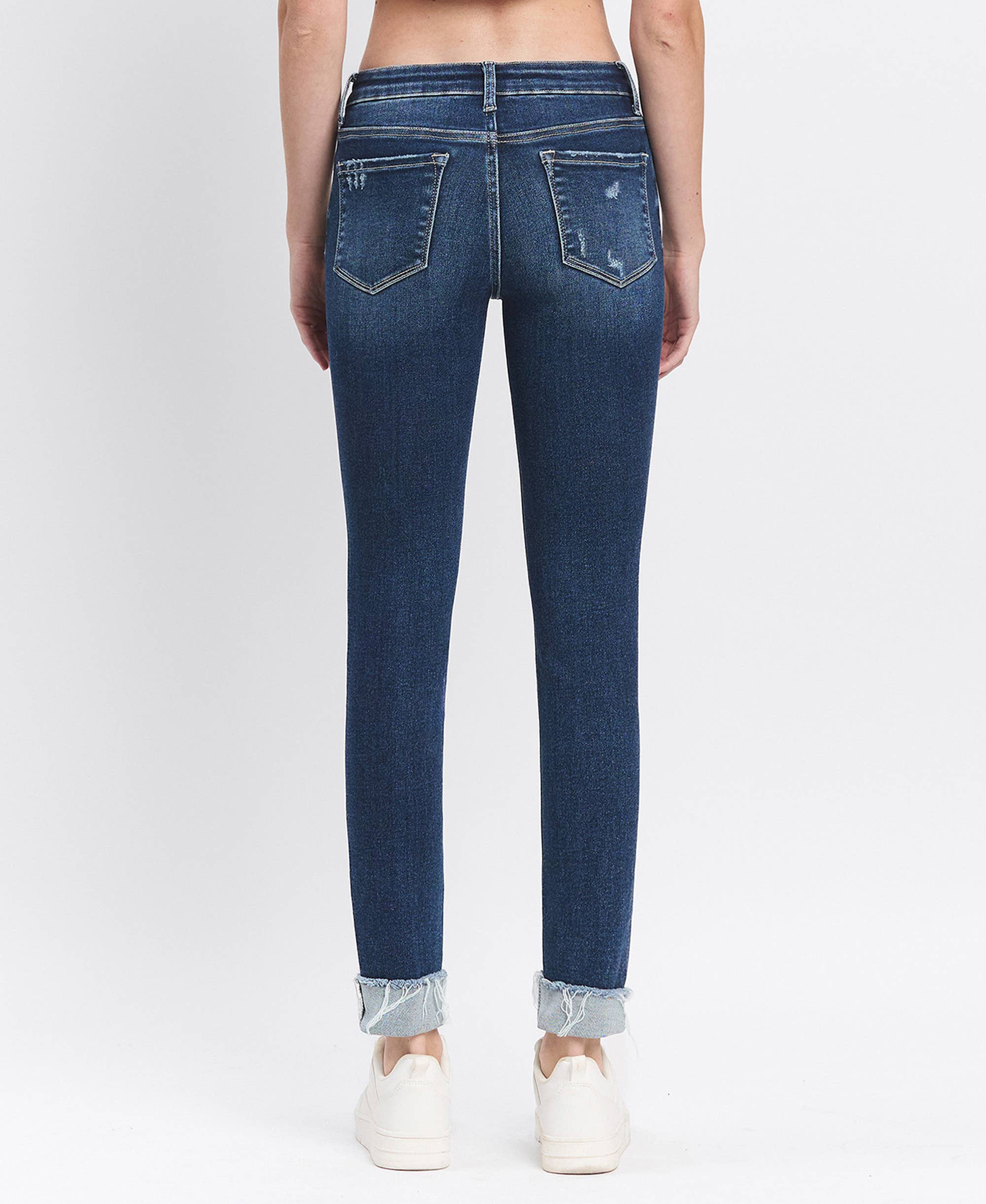Lovervet Cuffed Skinny Jeans LV1280D (REG)