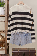 Star Denim Striped Sweater (REG)