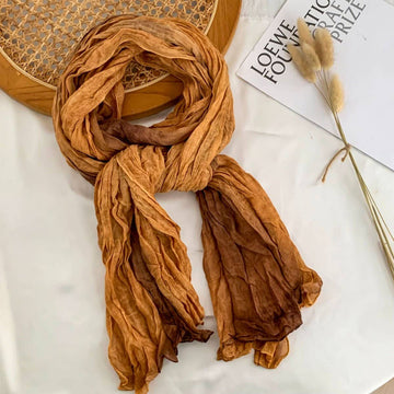 Linen Crinkle Scarf