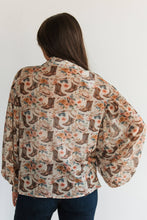 Floral Boot Mesh Top (REG)