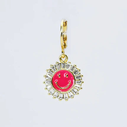 Joyful Smiley Charm