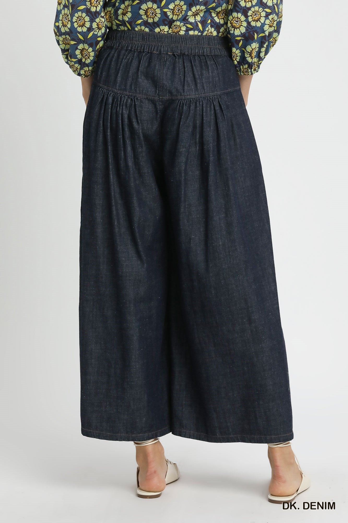 Button Front Culotte Pants (REG)