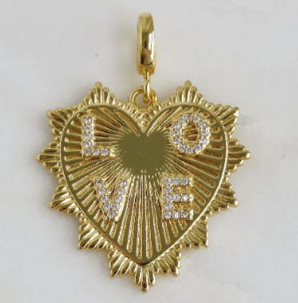 Spiked Love Charm