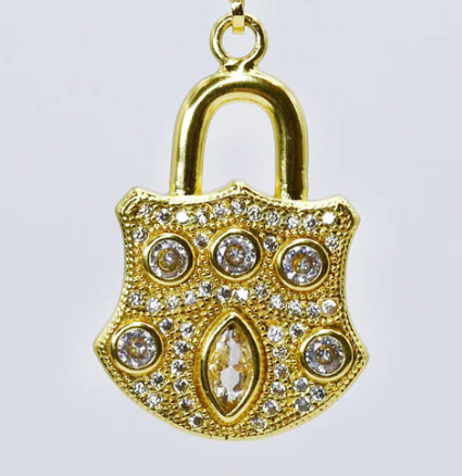 Chic Lock Charm