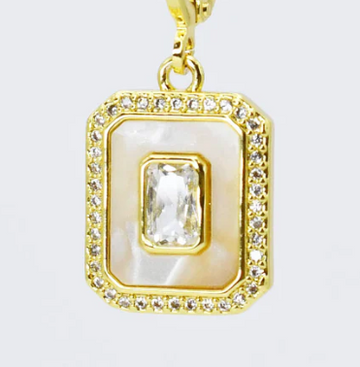 Pearly Frame Charm