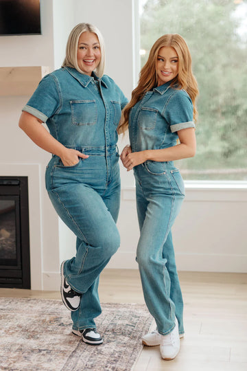Judy Blue Sylvia Denim Jumpsuit