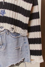 Star Denim Striped Sweater (REG)