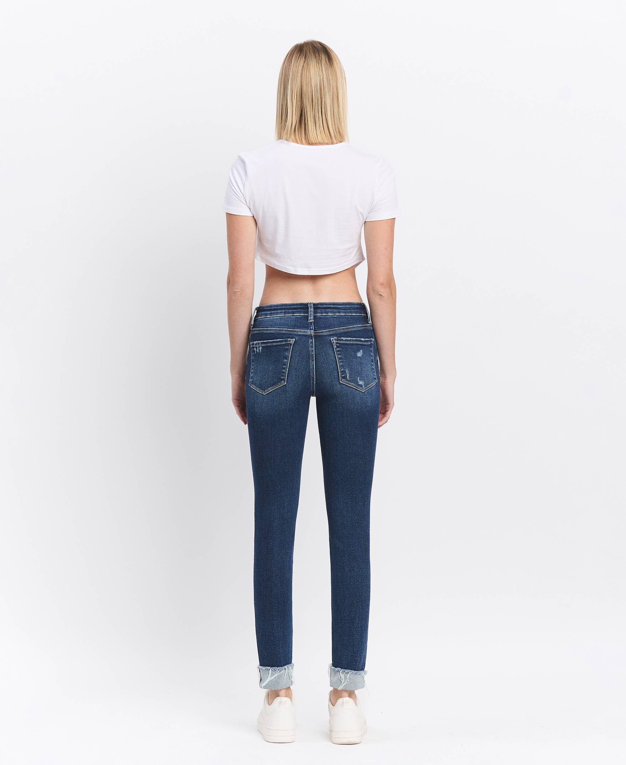 Lovervet Cuffed Skinny Jeans LV1280D (REG)