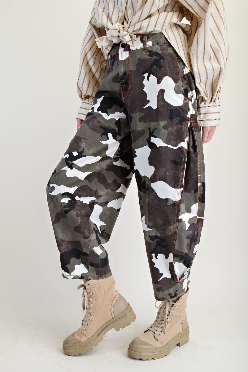 Easel Camo Barrel Pants (REG)