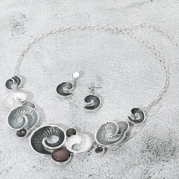 Swirl Statement Necklace