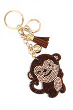 Monkey Sparkle Keychain