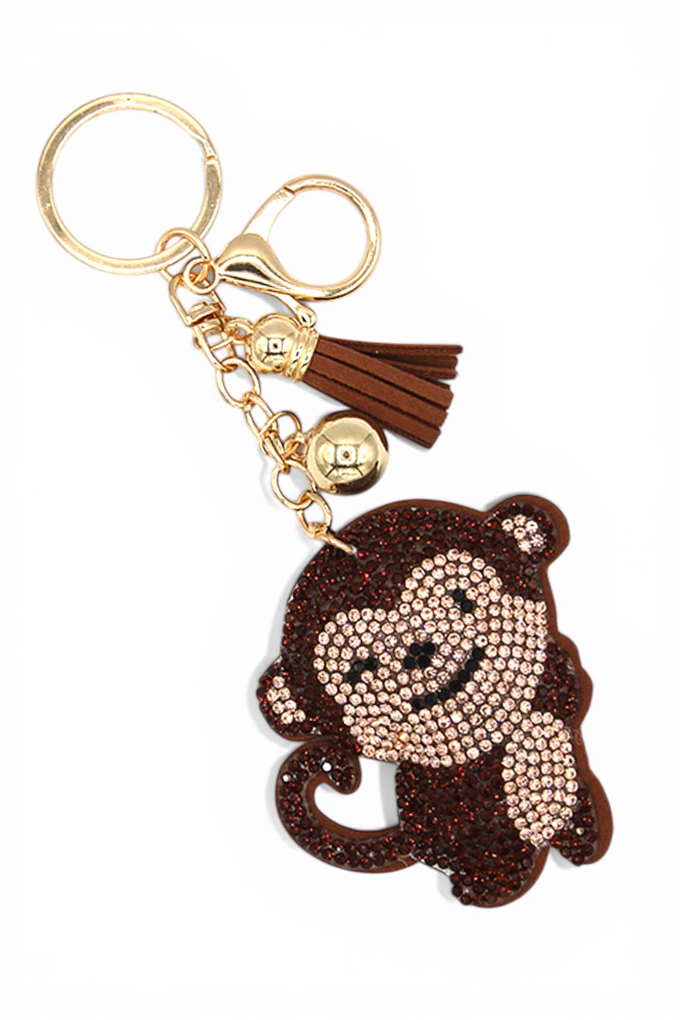 Monkey Sparkle Keychain