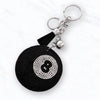 Crystal 8-Ball Keychain