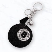Crystal 8-Ball Keychain