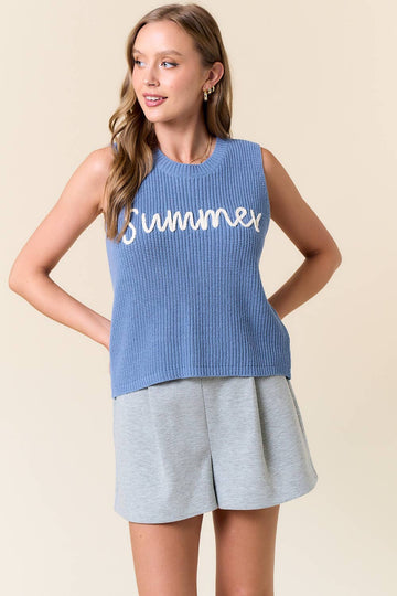 Summer Sweater Tank (REG)