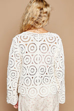 Calliope Crochet Cardigan in Cream (REG)