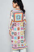 Knitting Square Long Cardigan (REG)