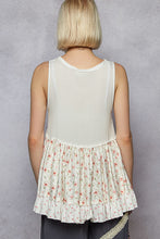 Ditzy Floral Babydoll Top (REG)