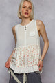 Ditzy Floral Babydoll Top (REG)