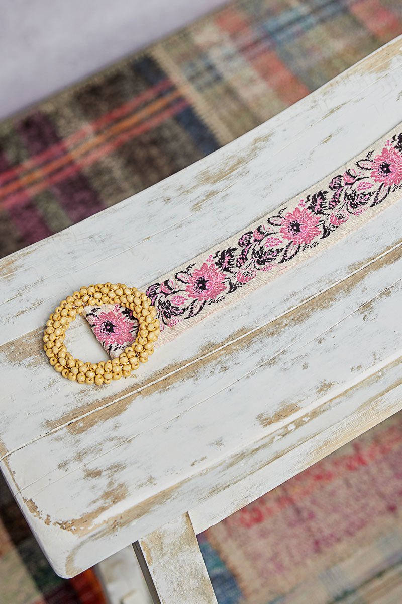 Boho Floral Belt