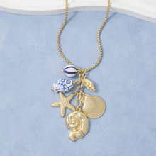 Coastal Beach Charm Necklace