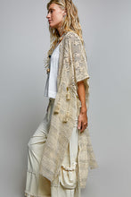 Sequin Embroidered Tassel Cardigan (REG)