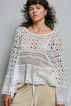 Flowy Feeling Crochet Top in Off White (REG)