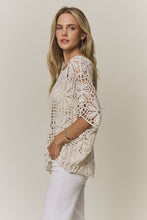 Natural Daisy Crochet Top (REG)