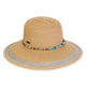 Turquoise Beaded Bucket Hat