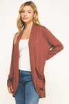Soft Wrap Open Cardigan (REG)