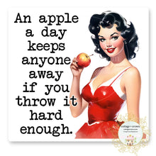 An Apple A Day Sticker