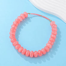 Chunky Swirl Beaded Statement Necklace