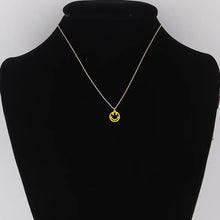 Open Smiley Necklace