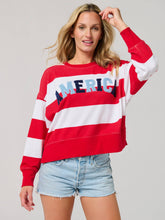 America Rugby Striped Sweatshirt (REG)